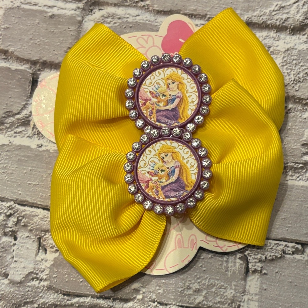 Disney Rapunzel/Tangled Inspired Hair Bows